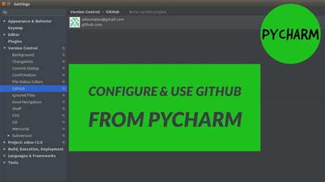 How To Configure And Use Github From Pycharm Youtube