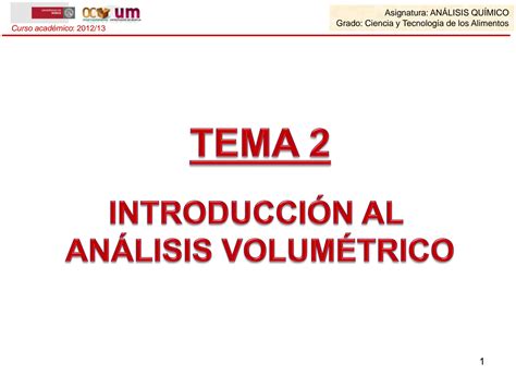 Solution Tema Introduccion Al Analisis Volumetrico Studypool