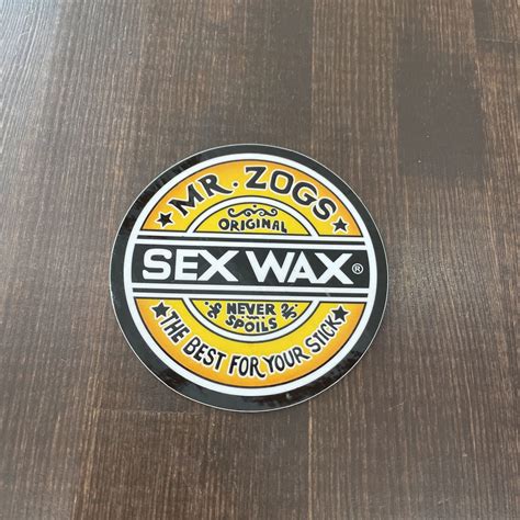 Yahoo オークション 新品sexwaxステッカー オレンジグラデーション