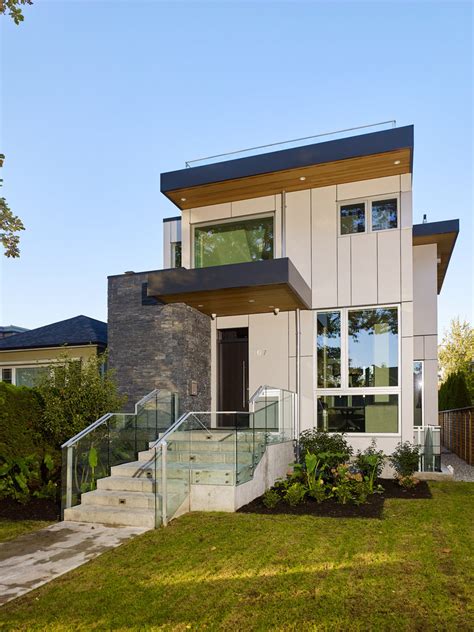 New Modern House Modern Exterior Vancouver By Drkdesign Houzz