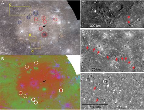 Geology Of The Caloris Basin Mercury A View From Messenger Science