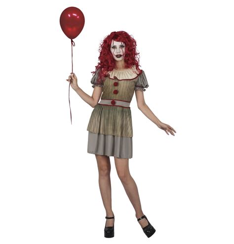 D Guisement Pennywise Clown Tueuse Femme