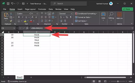 How To Check If A Cell Is Blank With Isblank In Excel Gear Up Windows