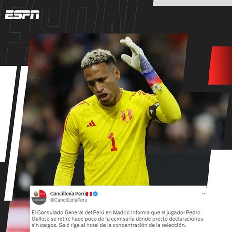 Espn Per On Twitter Liberado El Consulado General Del Per En