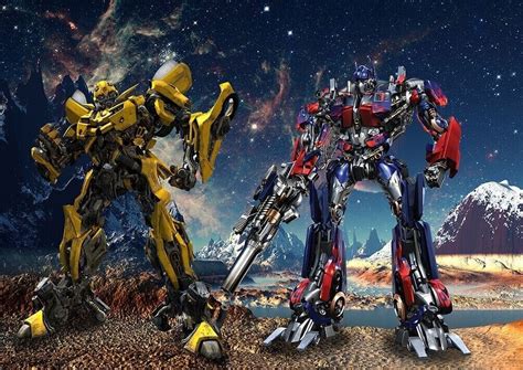 Wallpaper Transformers Optimus Prime And Bumblebee In The Nursery 3d