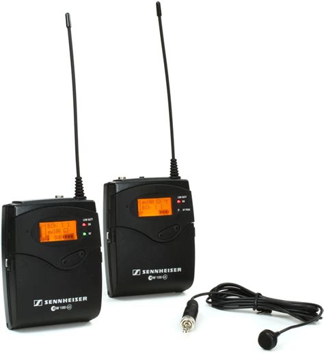 Sennheiser EW 122 P G3 Portable Wireless Lavalier Microphone System A