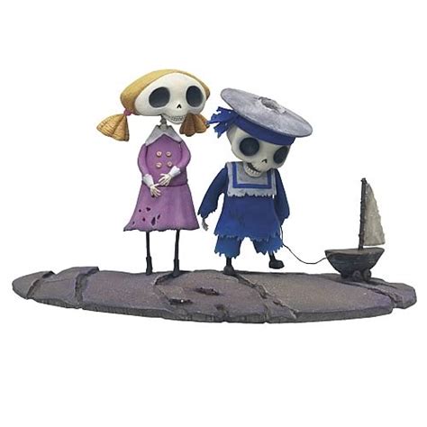 Corpse Bride Series 1 Skeleton Girl And Boy Action Figure