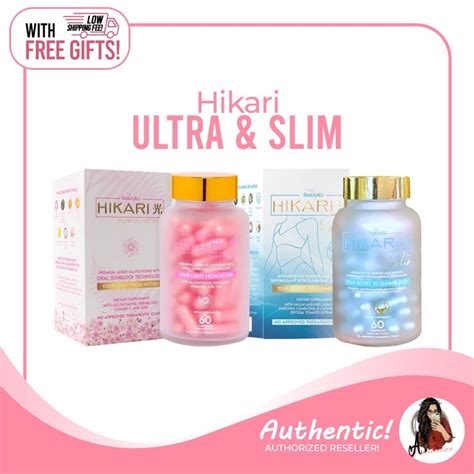 Hikari Ultra And Hikari Slim Premium Japan Glutathione With Oral