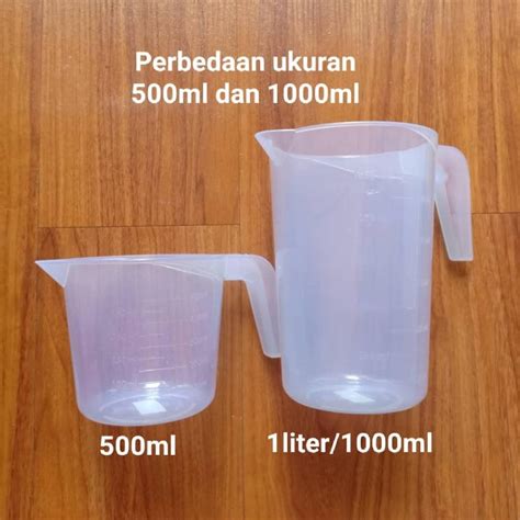 Jual GELAS UKUR 500ML 1000ML Shopee Indonesia