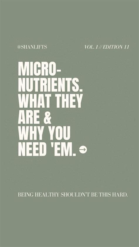 Micronutrients All You Need To Know About What They Are And Why They