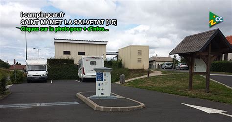 Saint Mamet La Salvetat Aire De Services Et De Stationnement Pour