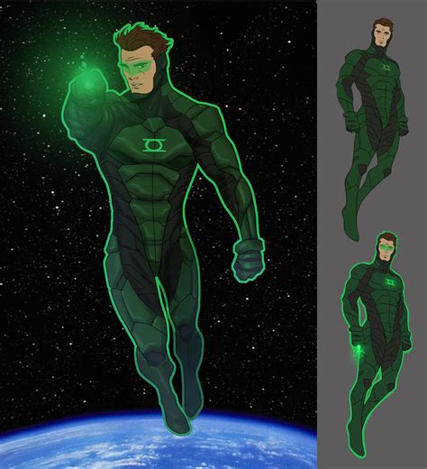 Green Lantern Redesign By Kiddoblivion On Deviantart