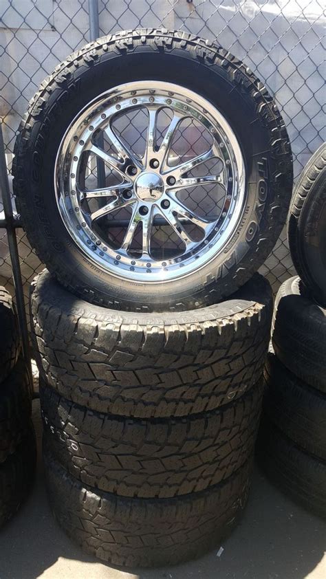 USED FORD F 150 WHEELS 20X9 AND TIRES 305 55R20 For Sale In El Cajon