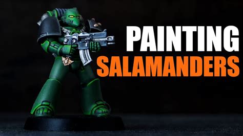 How To Paint Salamanders Space Marines Horus Heresy Th Legion