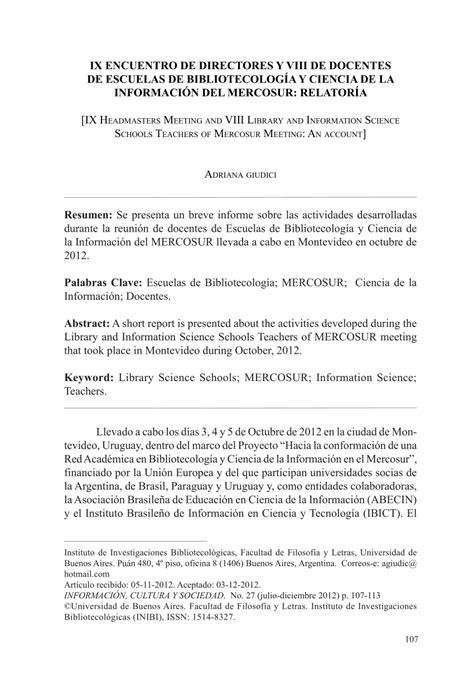 PDF IX Encuentro De Directores Y VIII De Docentes De Escuelas De