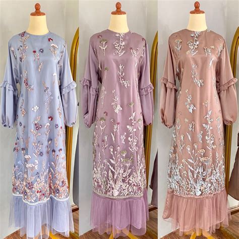 Jual ANKARA DRESS BAJU LEBARAN MEDINA DRESS DRESS KONDANGAN