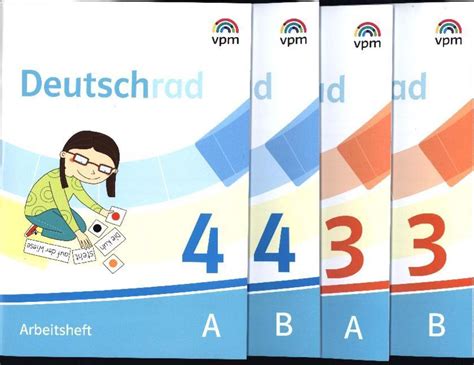 Deutschrad Arbeitshefte Paket Klasse Deutsch Schulbuch