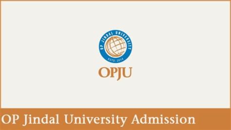 Op Jindal University Admission Form Eligibility Criteria