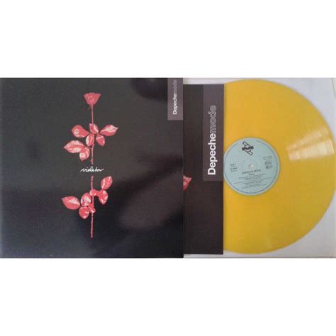 Violator Germany 2019 Ltd Re 9 Trk Lp Yellow Wax On Mute Lbl Full Ps