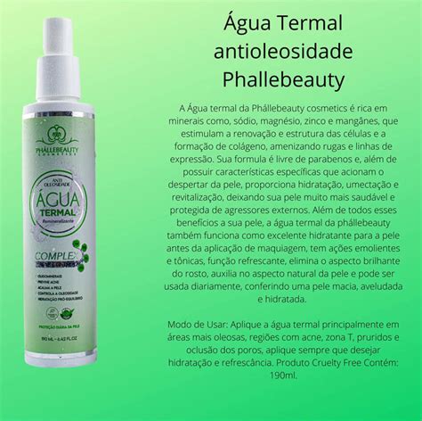 Ph Llebeauty Antioleosidade Kit Facial Controle Da Acne Vegano