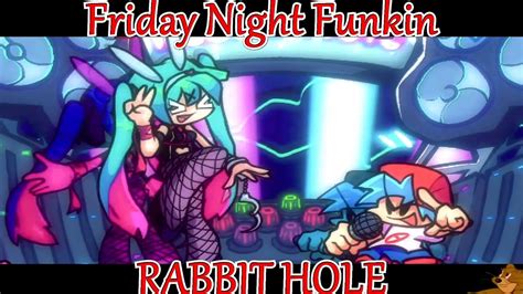 Fnf Mod Bfs Big Sister Friday Night Funkin Hatsune Miku Vs Boyfriend Rabbit Hole ラビット