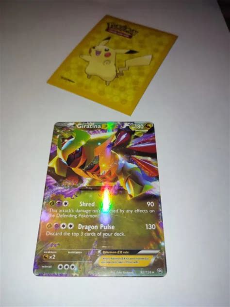 Carte Pok Mon Giratina Ex Anglaise Eur Picclick Fr