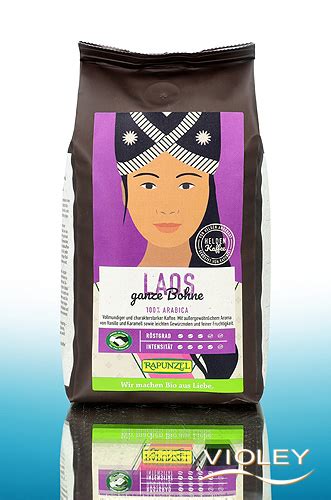 Rapunzel Heldenkaffee Organic Coffee Laos Whole Beans 250 G