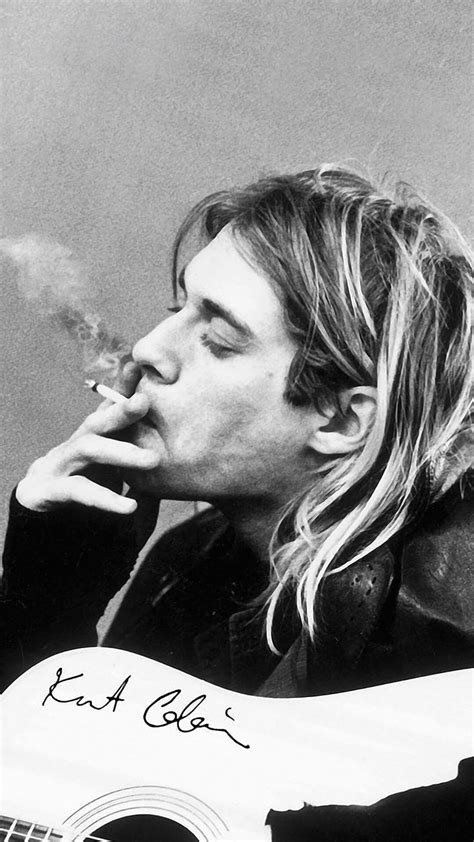 Kurt Cobain Smoking Wallpapers - Wallpaper Cave