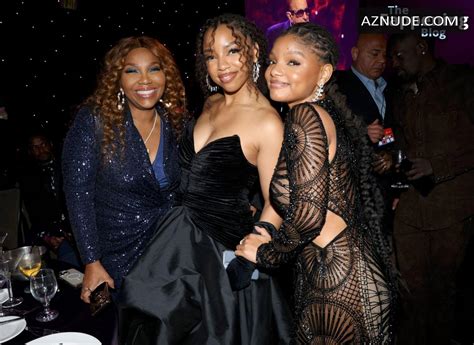 Halle Bailey Sexy Flashes Her Hot Boobs At The Pre Grammy Gala And