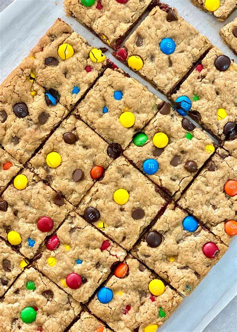 Monster Cookie Bars Recipe