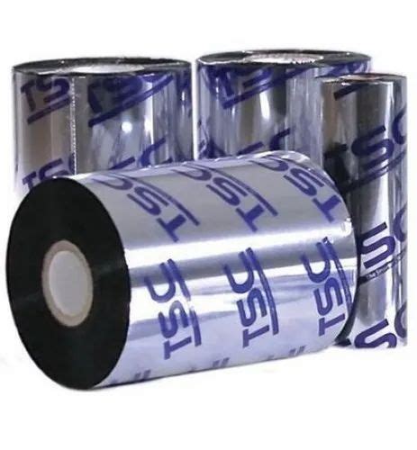 Black Tsc Wax Ribbon 110mm X 300m Packaging Type Roll Size