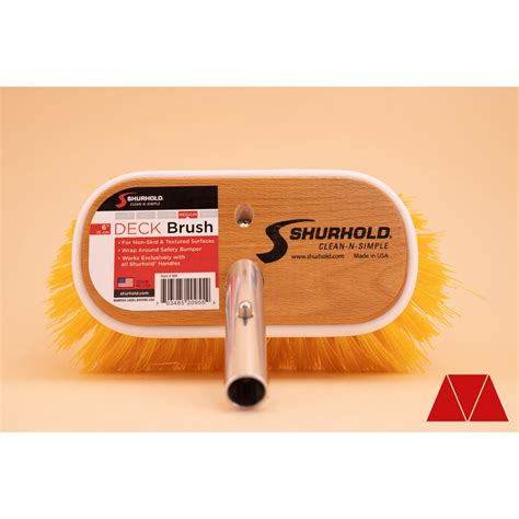 Shurhold Original Classic 6 Inch Deck Brush Medium Shopee Malaysia