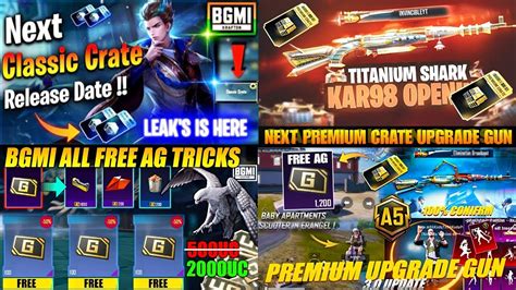 Next Classic Crate Bgmi Next Premium Crate Bgmi Free Ag Currency In