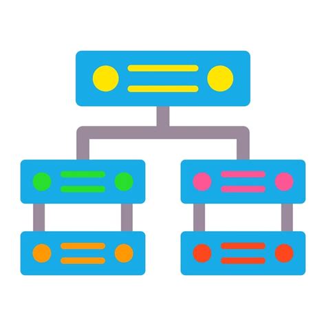 Premium Vector Servers Icon