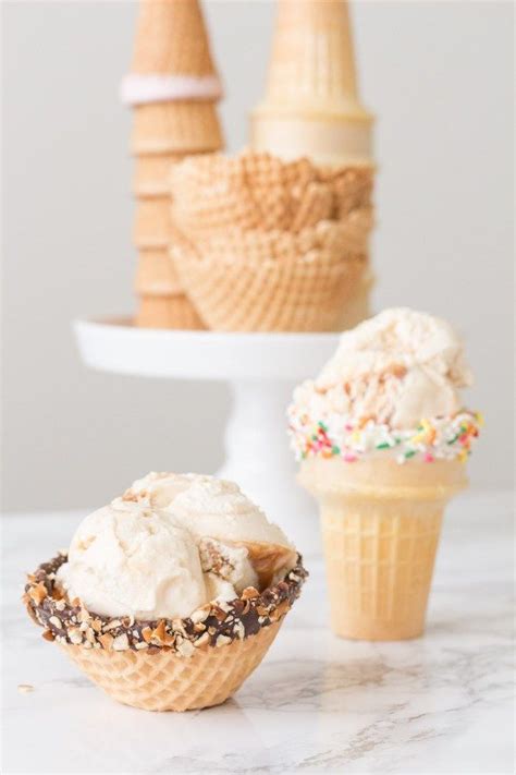 Diy Dipped Ice Cream Cones For A Summer Party Jamie Kamber Recipe