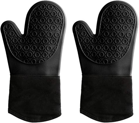 QWSNED Gant de Four en Silicone Gants de Cuisine résistants à la