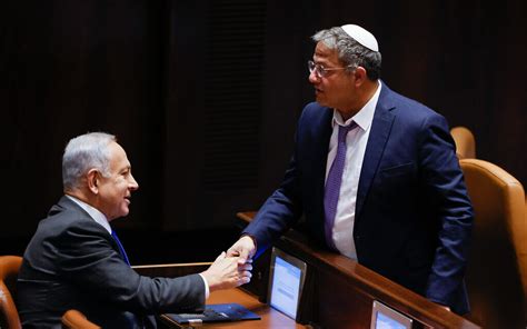 Netanyahu Ben Gvir Reach Deal Removing Last Hurdle For Approving