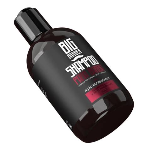 Shampoo Para Barba e Bigode Big Barber 250ml Em Promoção a partir de