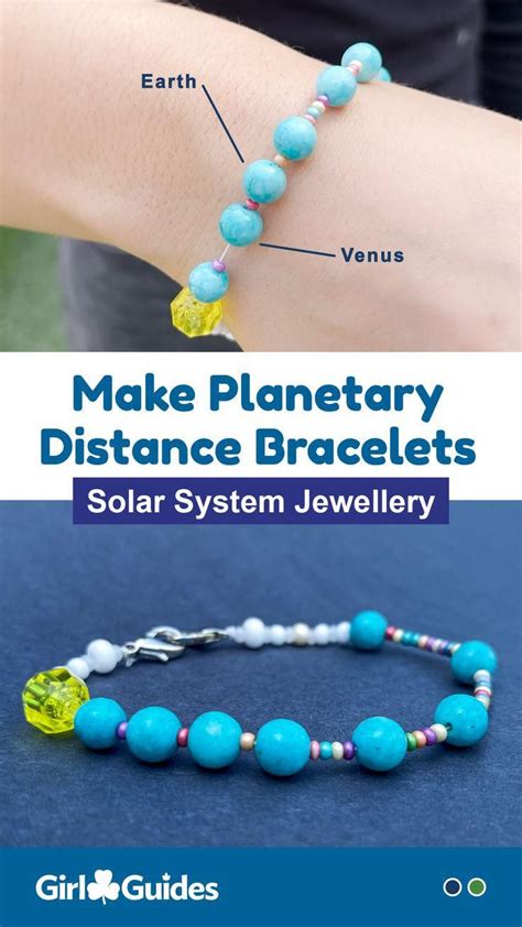 Make Planetary Distance Bracelets Solar System Jewellery Video