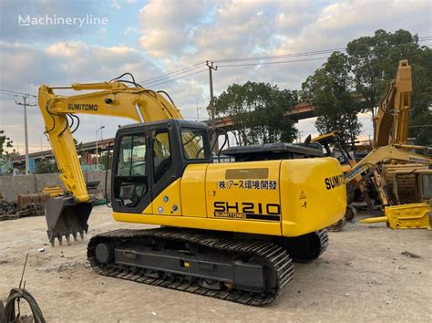 Sumitomo Sh210 5 Tracked Excavator For Sale China Shanghai Wf38359