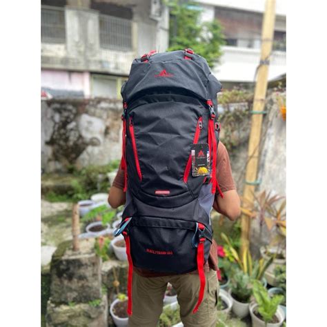 Jual Tas Gunung Keril Carrier Altitude Gear Black Pyramid L