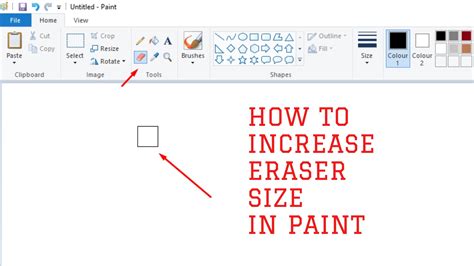 How To Increase Eraser Size In Ms Paint Showerreply