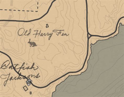 Panther icon/silhouette not appear on map (PC?) : r/RDR2