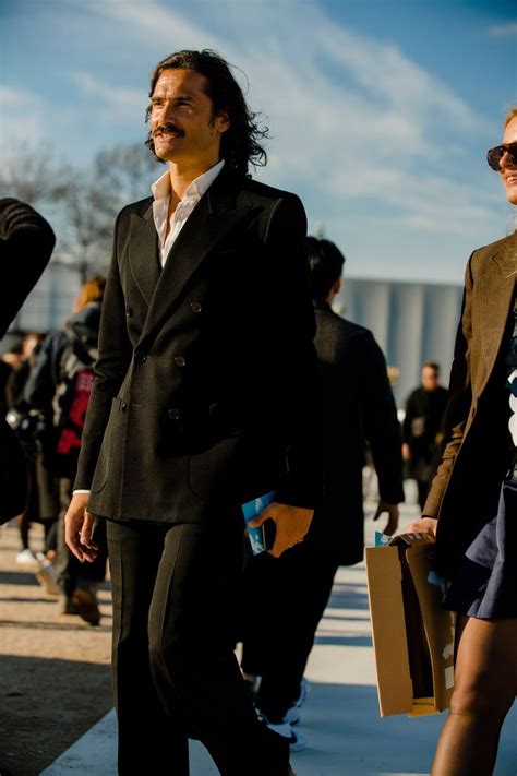 Best Street Style From Paris Fashion Week Aw British Gq Gq Fashion