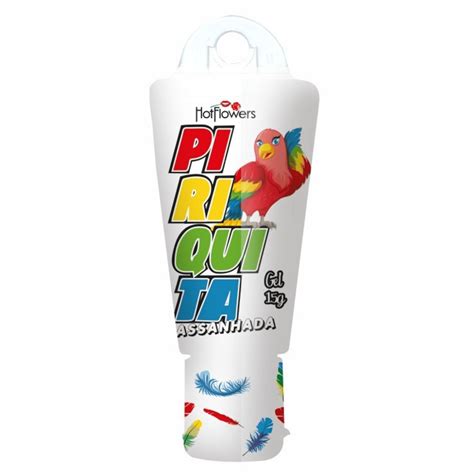 Gel Excitante Feminino Piriquita Assanhada G Hot Flowers Loja Pimenta