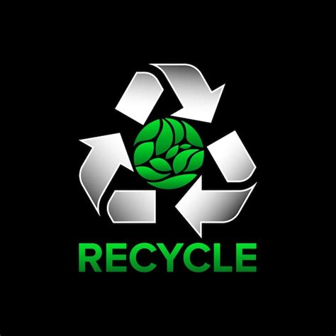 Premium Vector Recycling Logo Vector Element Recycling Icon Template