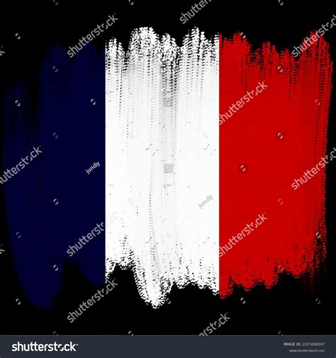 French Canadian National Flag Vector Illustration Stock Vector (Royalty ...