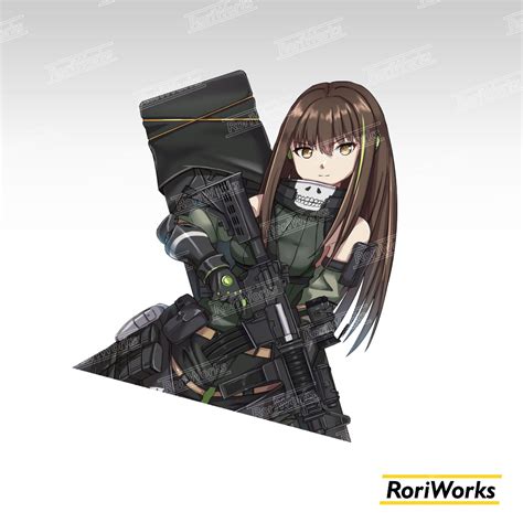 Jual Stiker Kiss Cut M4a1 Mod 3 Girls Frontline Ar Team Shopee