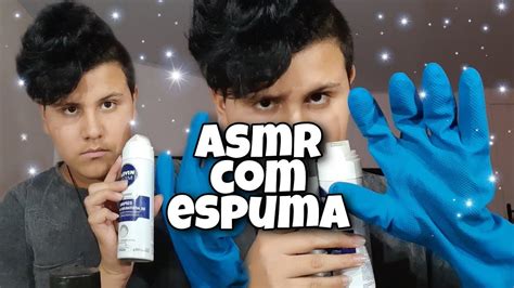 Asmr Luvas E Espuma Super Relaxante Voc Vai Dormir Minutos