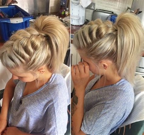 Braided Ponytail Hairstyles 40 Cute Ponytails With Braids